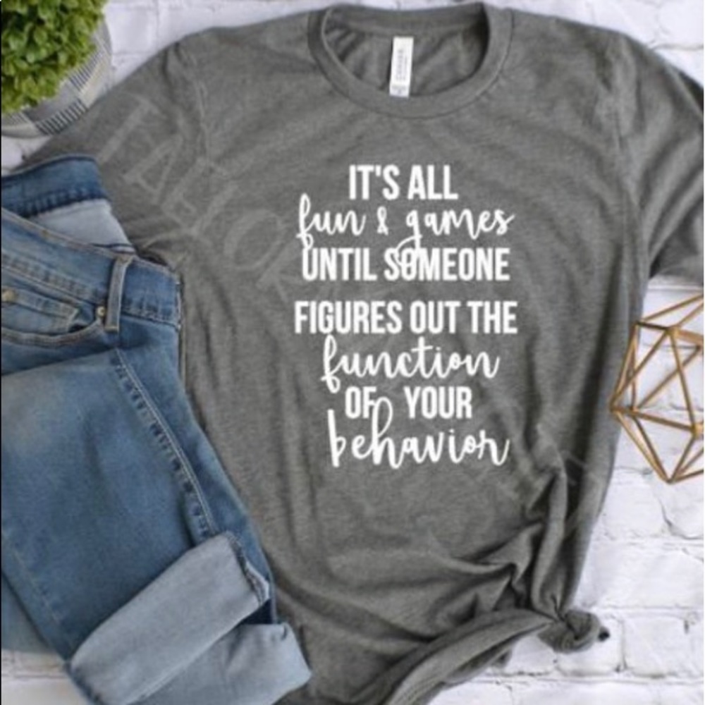Special Education/ BBA teacher T-shirt